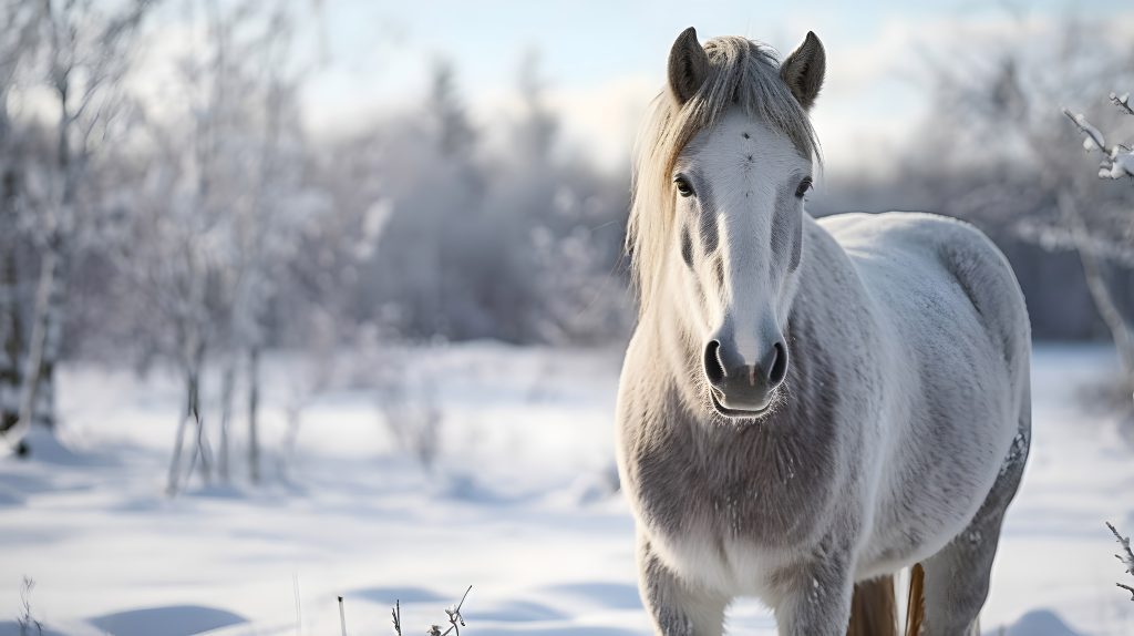 نکات مهم نگهداری اسب در زمستان